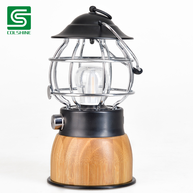 Colshine Rechargeable Table Lamp Dimmable LED for Bedroom Portable Nightstand Camping Light