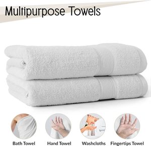 Ensemble de serviettes de bain en microfibre 100% coton doux de haute qualité à séchage rapide super absorbant logo personnalisé de luxe imprimé pour les hôtels spa - Product Image 5