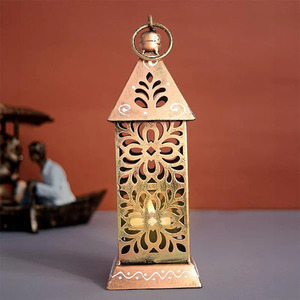 Portavelas de cúpula contemporáneo Una pieza impresionante para su decoración Portavelas de diseño de cúpula - Product Image 1