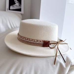 Sombrero Plano Retro Británico de Otoño e Invierno Coreano, Nuevo Sombrero Transfronterizo - Product Image 4