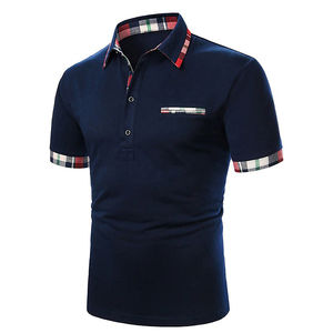 Vente en gros de t-shirts décontractés en coton 100% tricoté de haute qualité Valva Sports, brodés, logo personnalisé, séchage rapide, pour hommes, golf - Product Image 1