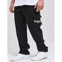 Pantalon de jogging cargo pour homme, pantalon de survêtement Pro Club, bas de survêtement, pantalon de sport décontracté pour homme de haute qualité