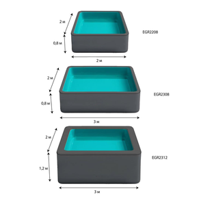<span class=keywords><strong>Piscina</strong></span> Inflable <span class=keywords><strong>Rectangular</strong></span> Grande para Familias - <span class=keywords><strong>Piscina</strong></span> Inflable de PVC Grueso para Exteriores, Patio Trasero, para Niños y Adultos - Product Image 3