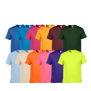 Camiseta de cuello redondo de algodón 150 de alta calidad de 100% G, ropa de manga corta, ropa de trabajo, camiseta publicitaria personalizada para hombres - Product Image 2