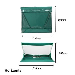 Durable Plastic Outdoor Writing Board <b>with</b> Secure Velcro Closure and <b>Storage</b> Weatherproof <b>Clipboard</b> - Product Image 3