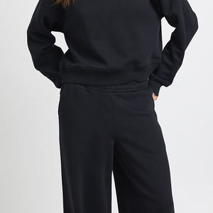 Survêtement pour femmes de haute qualité / au design élégant 2026, couleur unie, manches longues, coupe décontractée et confortable - Product Image 3