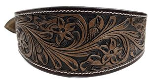 ปลอกคอสุนัขขนาดเล็กแบบกำหนดเองได้หนัง NDM บุนวมลายพื้นหรูหราทนทานและใส่สบายจากผู้จำหน่ายในประเทศอินเดีย - Product Image 2