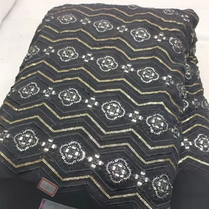 fox Georgette <b>embroidery</b> work fabric make to fancy dress <b>material</b> - Product Image 3