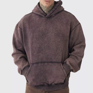 2025 nuevo estilo hombres ropa Casual Drop Shoulder Hoodies para venta en línea última llegada hombres sudaderas con capucha de gran tamaño - Product Image 1