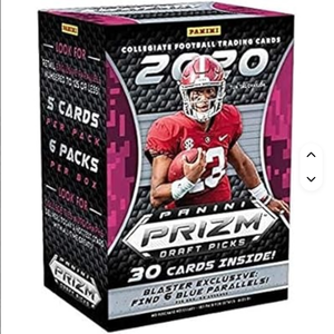 Caja de Cartas Coleccionables de Fútbol Americano SuperB 2020 Panini Draft Picks - Product Image 1