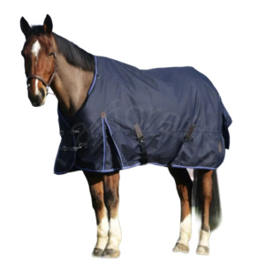 Tapis de participation classique 1200D avec doublure en nylon et cache-cou Anneaux en D Marine - Product Image 1