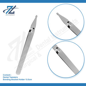 Pinzas dentales Soporte de Unión Pinzas dentales de 13,5 cm Pinzas dentales de acero inoxidable Pinzas dentales autoclavables Pakistán - Product Image 3