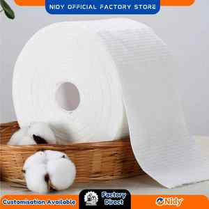 NIDY Rouleau de serviettes jetables non tissées absorbantes hygiéniques douces à usage unique pour les soins quotidiens à domicile pour le confort Beauté personnelle - Product Image 3