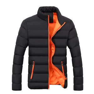 Chaqueta acolchada térmica con soporte para hombre de la mejor calidad, abrigo de invierno aislado, Abrigo acolchado resistente al agua bordado, capucha brillante - Product Image 2