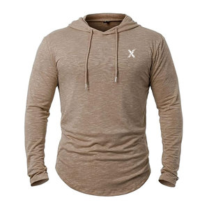 Sweat à capuche en polaire pour homme, coupe ajustée, confortable, durable, séchage rapide, élégant, idéal pour l'entraînement sportif en hiver - Product Image 1