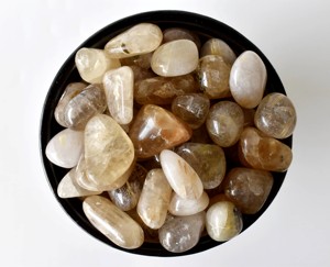Piedras Preciosas Naturales de Rutilo Dorado de Primera Calidad, 1 kg, para Meditación y Decoración - Product Image 5
