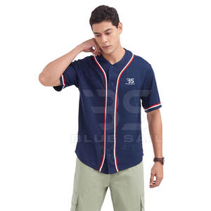 Tissu respirant de maillot de baseball d'équipe sportive de qualité supérieure avec maillot de baseball personnalisé de conception personnalisée - Product Image 1