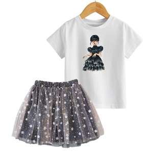 مجموعة ملابس الفتيات العصرية عالية الجودة عارضة صلبة من القطن الناعم قذيفة المنتج الساخن بيع من بنغلاديش - Product Image 4