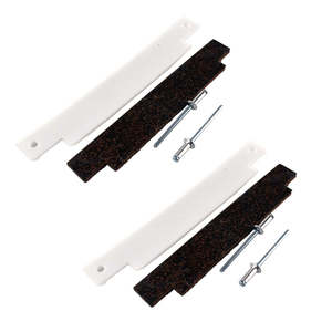 2 Pack 306508CM Dryer Front Glide <b>Kit</b> Plastic Manual/<b>Electric</b> Washing Machine Parts Replaces 306508 - Product Image 1