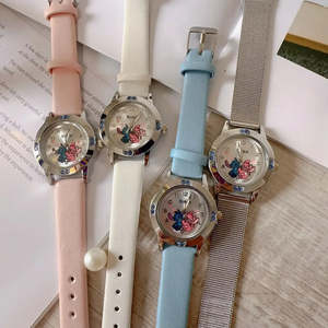 Disney Stitch <b>Leather</b> <b>Bracelet</b> Watch Water-Resistant Montre - Product Image 5