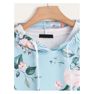 Hot Sale Fashion New Design <b>Sublimation</b> Printed Custom Logo Autumn Winter Women Fashion <b>Hoodies</b> - Product Image 3