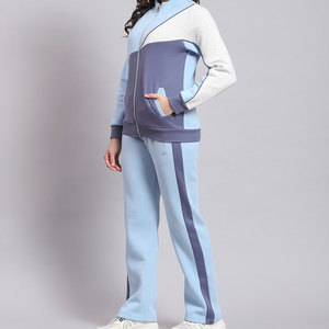 Meilleur service OEM de haute qualité Respirant Polaire Survêtement pour femmes Col à capuche Motif solide Options de taille Plus pour l'hiver - Product Image 2