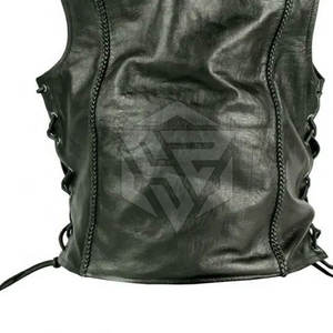 Gilet en cuir véritable pour homme, best-seller, respirant, décontracté, vêtement d'extérieur d'hiver, haute qualité, tendance, nouveau style - Product Image 4