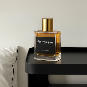 Doldurulabilir <span class=keywords><strong>Atomizer</strong></span> ve elektroliz altın kapaklı zarif siyah kare cam parfüm şişesi - Product Image 2