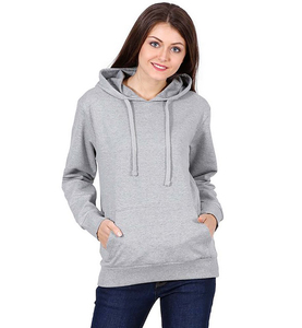Sudadera con capucha extragrande de invierno para mujer, con cordón, de color liso, servicio OEM/ODM, de secado rápido, talla grande, forro polar antiencogimiento, 100% - Product Image 2