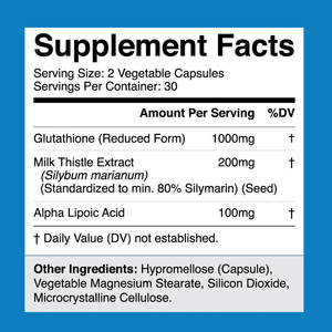 Capsules de glutathion et d'acide alpha-lipoïque, blanchiment de la peau, antioxydant, formule personnalisée OEM, étiquette privée, GMP, vente en gros, complément alimentaire - Product Image 2