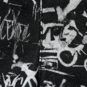 Shorts en maille pour hommes, séchage rapide, OEM, graffiti abstrait, streetwear, imprimé lettres, shorts décontractés d'été - Product Image 6