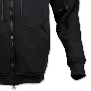 Sérigraphie personnalisée en usine sweat à capuche en coton lourd 450 g/m² pour hommes sweat à capuche court surdimensionné coupe carrée - Product Image 3