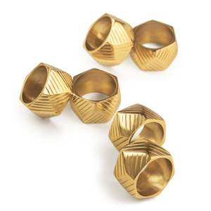 Servilletero de mesa de restaurante de diseñador decorativo, servilleteros, diseño de lujo, servilletero redondo personalizado al por mayor - Product Image 5