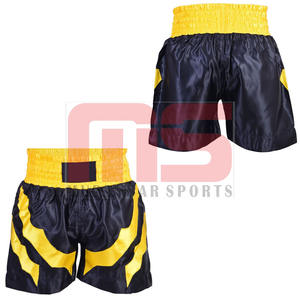 Shorts de boxe Muay Thai unisexes avec logo personnalisé, matériau durable, designs luxueux, respirants, extensibles, kimono de Jiu Jitsu, shorts MMA tendance - Product Image 1