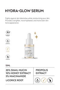 Set de Cuidado de la Piel Hydra-Glow Kit, Crema, Sérum, Tónico 50 ML + 12 ML + 20 ML, Hidratación Profunda, Blanqueamiento, Antienvejecimiento, Potenciador de Luminosidad - Product Image 3