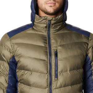 <b>Men's</b> Casual Reversible Puffer Jacket Comfortable Lightweight <b>Waterproof</b> <b>Winter</b> <b>Coat</b> with Customizable Logo Zipper Closure - Product Image 5