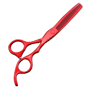 Ciseaux amincissants professionnels en acier inoxydable avec prise confortable pour le travail de coiffure - Product Image 1