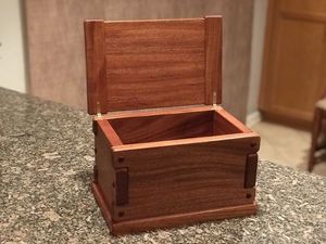 Custom Classic Luxury Polished <b>Wooden</b> Boxes with Hinged Lid <b>Large</b> Storage <b>Box</b> with Magnetic Lid Walnut Keepsake <b>Box</b> Home Decor - Product Image 2