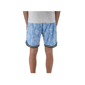 Pantalones cortos de malla de una sola capa de estilo callejero para hombre, pantalones cortos de baloncesto transpirables de fabricantes de Pakistán - Product Image 5