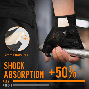 Muñeca ajustable Levantamiento de pesas Guantes de fitness Transpirable Gimnasio Deportes Entrenamiento de fuerza al aire libre Guantes de levantamiento de pesas - Product Image 3