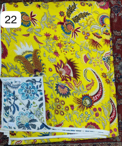 Edredones Kantha de retazos de algodón Reversible hechos a mano, elegantes soluciones de cama para todas las estaciones para una comodidad acogedora y una decoración elegante para el hogar - Product Image 6