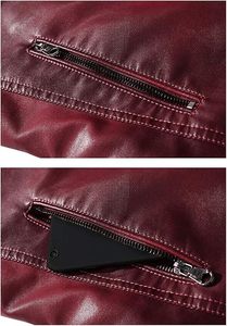 เสื้อแจ็คเก็ตหนังผ้าแคนวาสน้ำหนักเบาคุณภาพสูงสำหรับผู้ชาย ตัดเย็บตามสั่ง มีกระเป๋า ทันสมัย แขนยาว กันน้ำ กันลม พร้อมอุปกรณ์เสริม - Product Image 4