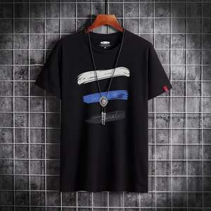 Camisetas de Hombre de Alta Calidad, Manga Corta, Tejido de Punto, 100% Algodón, Secado Rápido - Product Image 3