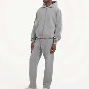 Sweats à capuche pour hommes 2025, délavés à l'acide, sur mesure, coupe classique, 400 GSM, prix de gros, sweats à capuche de qualité supérieure et sweats à capuche à fermeture éclair - Product Image 2