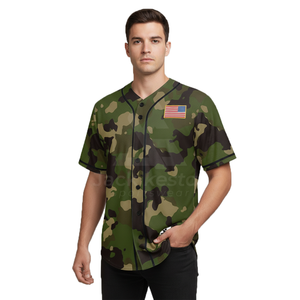 Maillots de baseball respirants, fabricant de haute qualité personnalisé, maillot de baseball en maille surdimensionné - Product Image 1