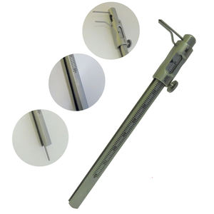 Medidor de medición de Venus facial Acabado de arena Instrumentos de Cirugía Dental de acero inoxidable de la mejor calidad Medidor Apollo - Product Image 1