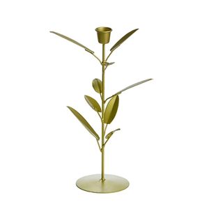 Candelabro de Metal con Hojas de Roble y Piñas, Estilo Vintage, para Centro de Mesa de Boda, Decoración Navideña del Hogar - Product Image 4