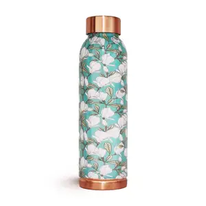 Best Copper Water Bottle Custom Printed Enamel India Pure Copper Bottles Special Drink Bottles For Kitchenware Acce