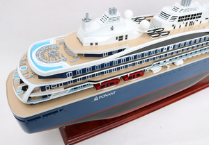 GIA NHIEN Fabricante Aprobado Diseño personalizado Modelo de MOQ bajo LE COMANDANT CHARCOT CRUISE SHIP Metal artesanal de alta calidad - Product Image 5