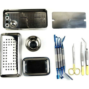 Boîte PRF dentaire Système GRF Ensemble de fibrine riche en plaquettes Kit de chirurgie des implants Ensemble d'instruments manuel en acier inoxydable autoclavable - Product Image 2